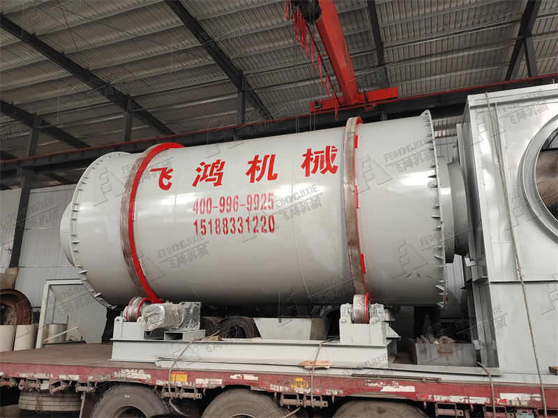 武汉25吨石英砂烘干机