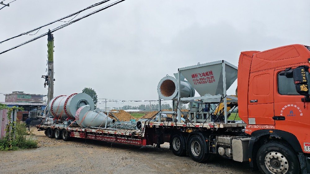 安徽阜阳15吨沙子烘干机