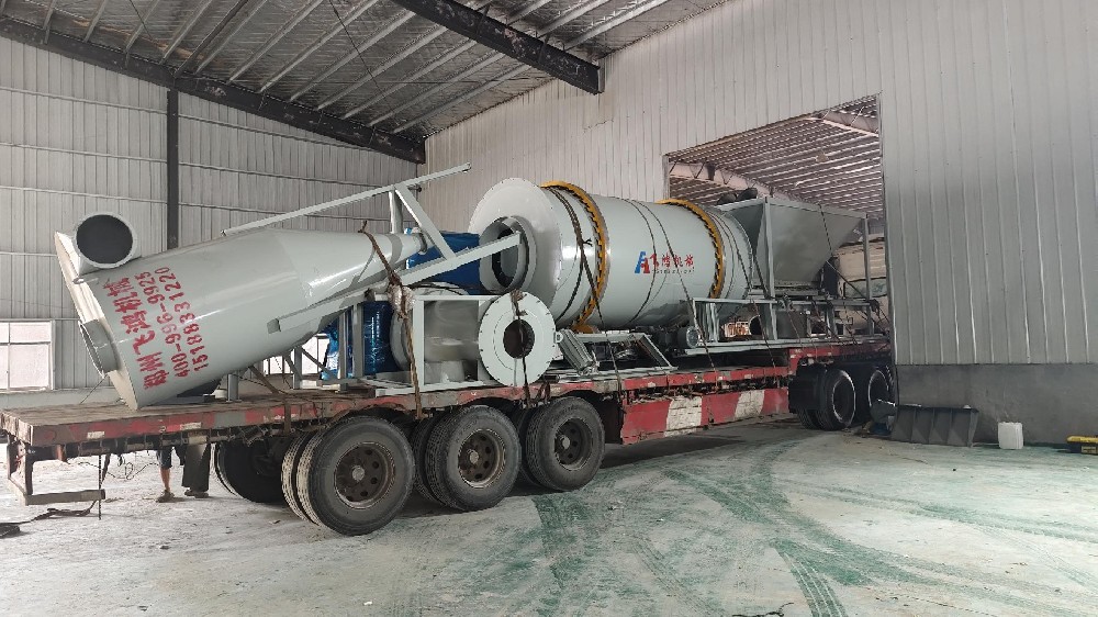 湖南怀化15吨尾矿砂烘干机