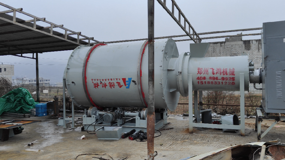 云南昭通15吨硅砂烘干机