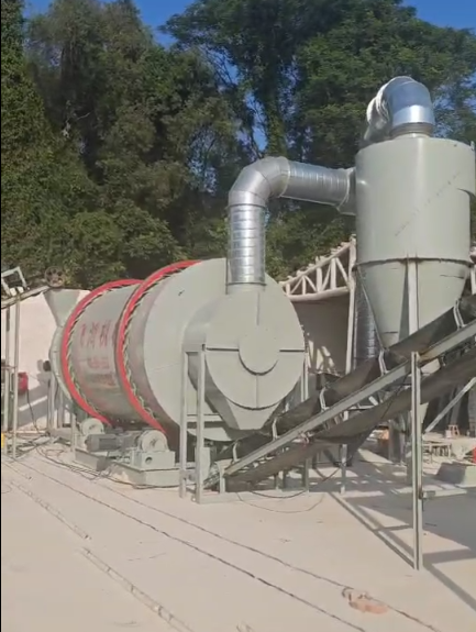 广西北海25吨沙子烘干机