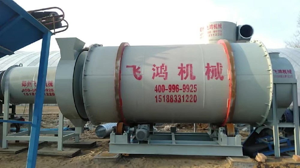 齐齐合尔25吨沙子烘干机