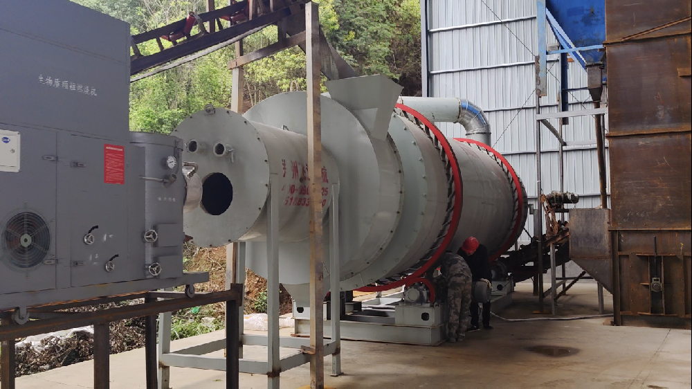 株洲40吨石英砂烘干机